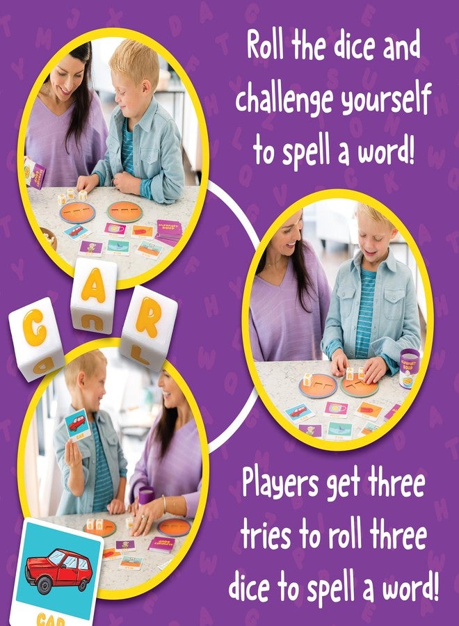 Peaceable Kingdom Alphabet Soup Spelling Game - Educational Boardgame for Kids Aged 3 and Up - Preschool Learning Activities - Kindergarten Learning Games - Image 4